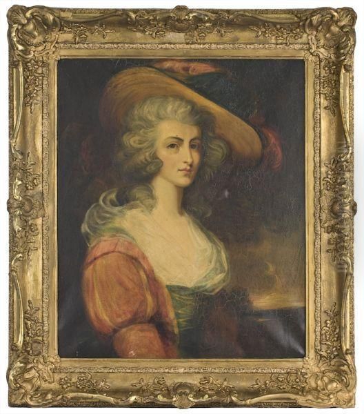 Portrait Of A Lady Oil Painting by Thomas Gainsborough