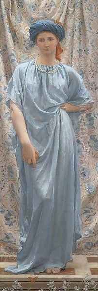 Sapphires Oil Painting by Albert Joseph Moore