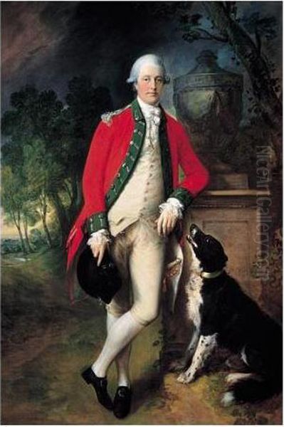 Portrait Of Colonel John Bullock (1731-1809) Oil Painting by Thomas Gainsborough