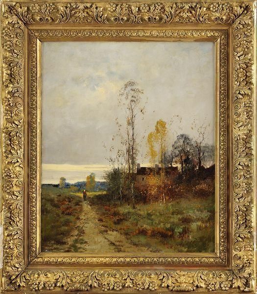 Paysage De Campagne Autour De Barbizon Oil Painting by Eugene Galien-Laloue