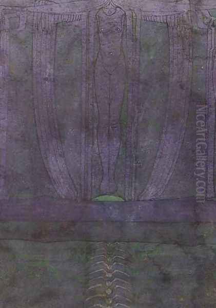 The Descent of Night by Charles Rennie Mackintosh