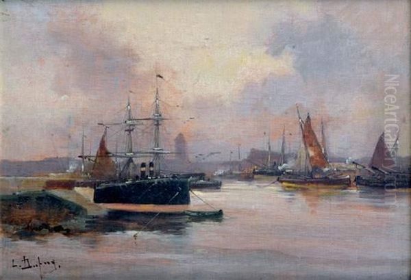 Marine Oil Painting by Eugene Galien-Laloue