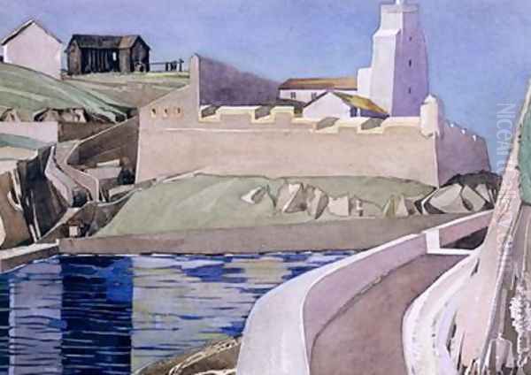 The Lighthouse 1927 Oil Painting by Charles Rennie Mackintosh