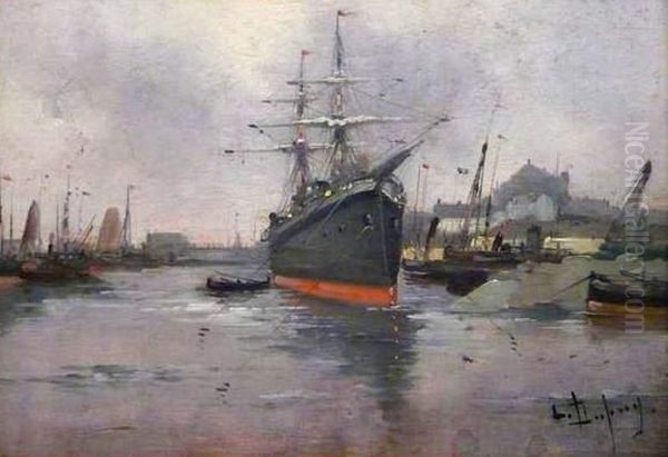 Marine Oil Painting by Eugene Galien-Laloue