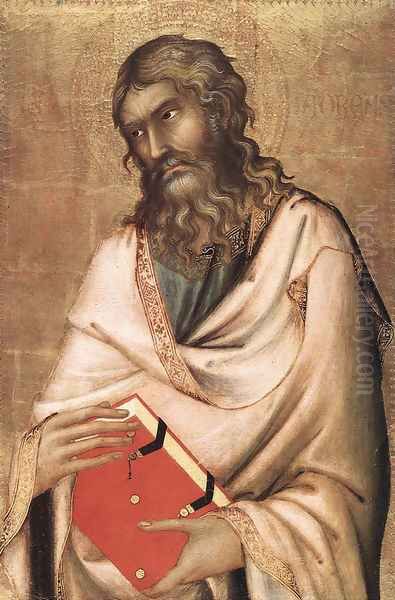 St Andrew Oil Painting by Simone Martini