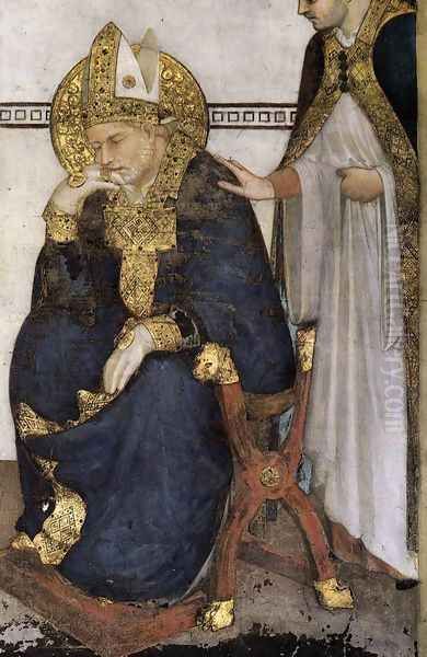 Meditation 2 Oil Painting by Simone Martini