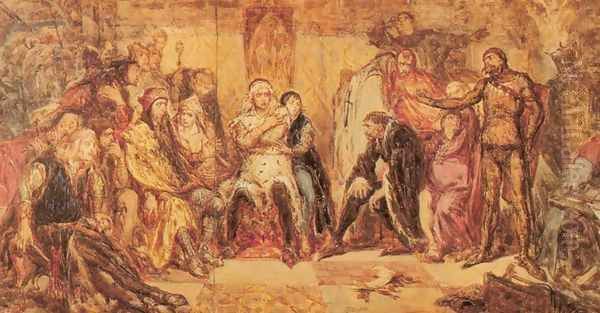 Seym in Gasawa Oil Painting by Jan Matejko