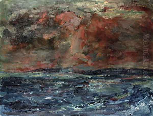 Storm Cloud Oil Painting by William McTaggart