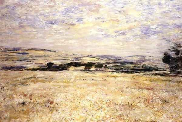 Barley Field, Sandy Dean, 1905 Oil Painting by William McTaggart