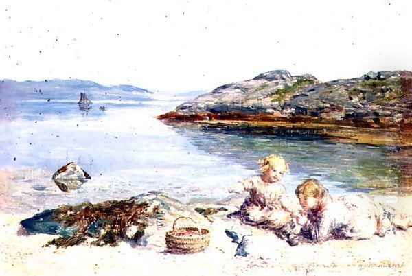 On Loch Fyne, 1877 Oil Painting by William McTaggart