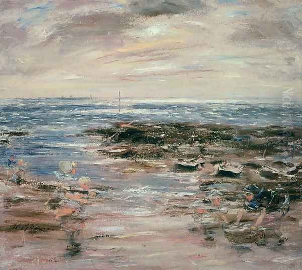 Port Seton, Scotland Oil Painting by William McTaggart