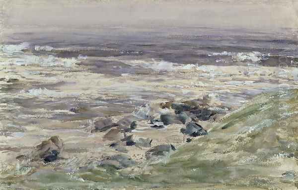 When St. Columba Landed, 1904 Oil Painting by William McTaggart