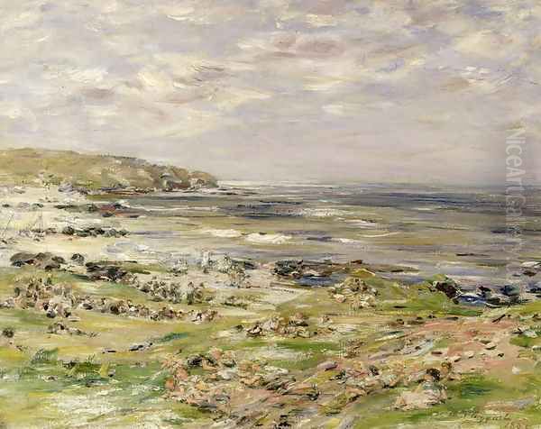 Study for the Preaching of St. Columba, Iona, Inner Hebrides Oil Painting by William McTaggart