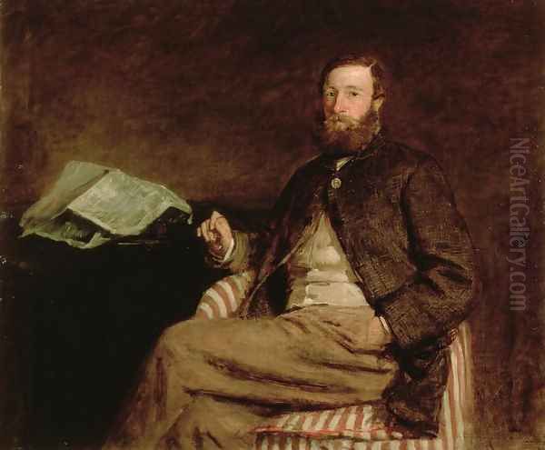 Portrait of W. Campbell Esq Oil Painting by William McTaggart