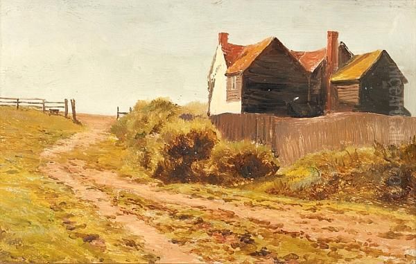 Keston Common Oil Painting by Robert Gallon