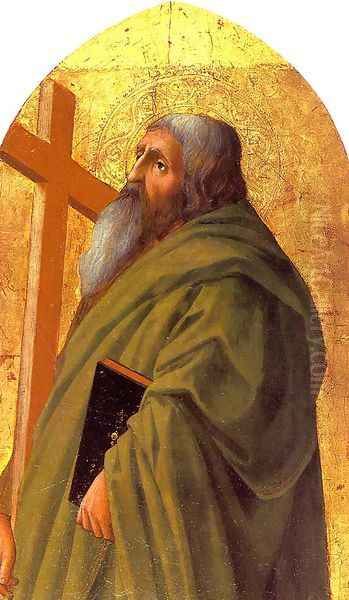 St. Andrew 1426 Oil Painting by Masaccio (Tommaso di Giovanni)