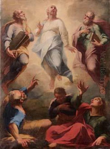 Trasfigurazione Di Cristo Oil Painting by Gaetano Gandolfi