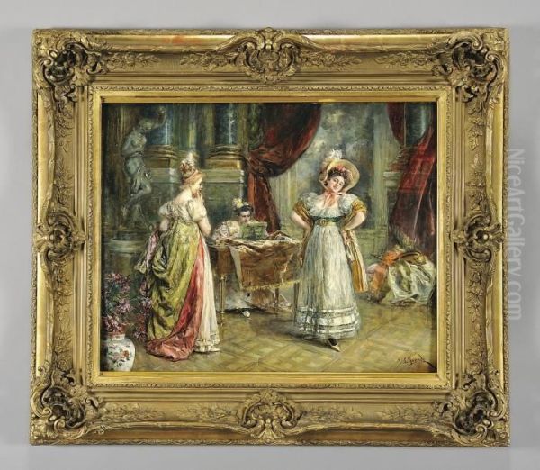 Il Concertino Oil Painting by Eduardo Leon Garrido