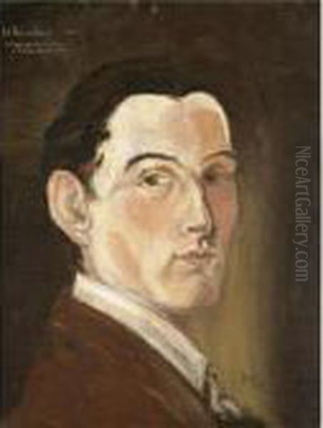 Various Properties
 

 
 
 

 
 Self-portrait Oil Painting by Henri Gaudier-Brzeska