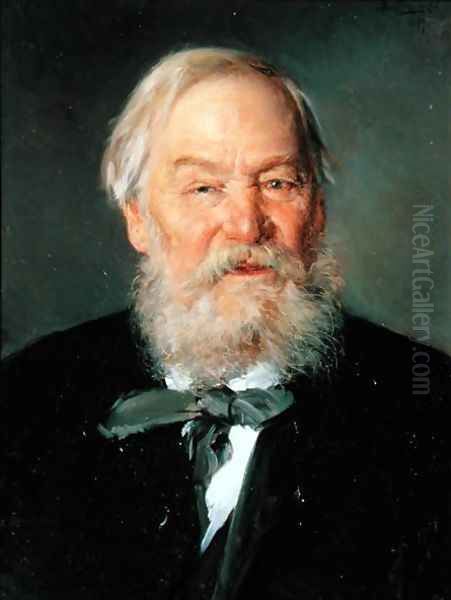 Portrait of Alexi Ivanovitch Strelkovsky (1819-1904), 1889 Oil Painting by Vladimir Egorovic Makovsky