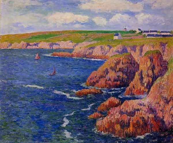 Beg-er-Vran - Finistere Oil Painting by Henri Moret