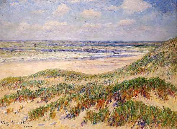 The Dunes at Egmond, Holland Oil Painting by Henri Moret