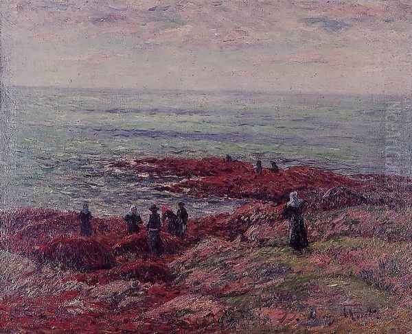 The Breton Coast III Oil Painting by Henri Moret