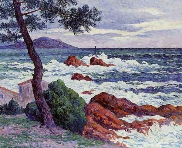 Ile de Groux 3 Oil Painting by Henri Moret