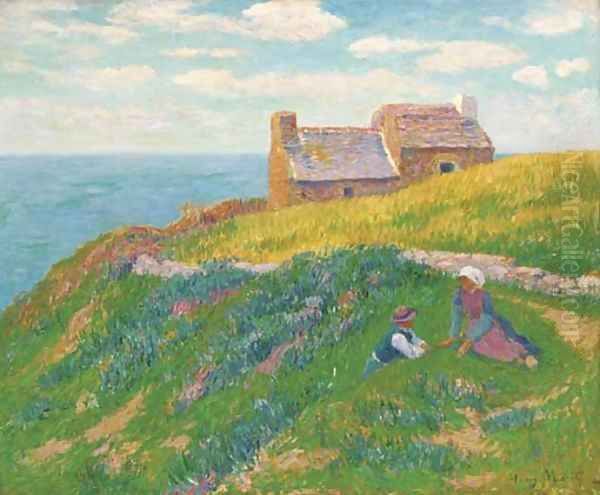 Jour de calme Oil Painting by Henri Moret