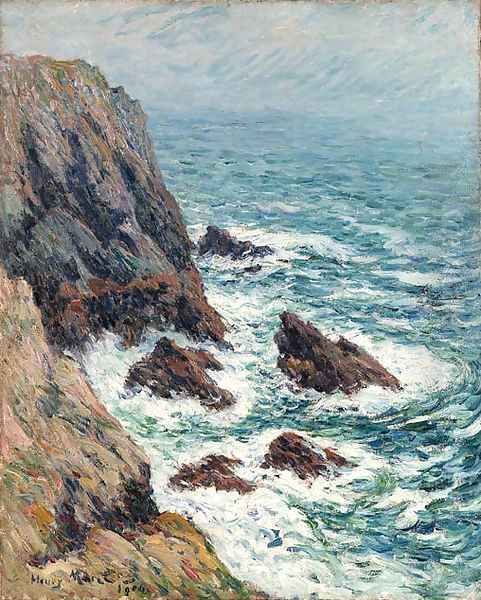 L'le de Groix Oil Painting by Henri Moret