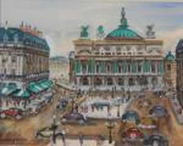 L'opera Deparis Oil Painting by Lucien Genin