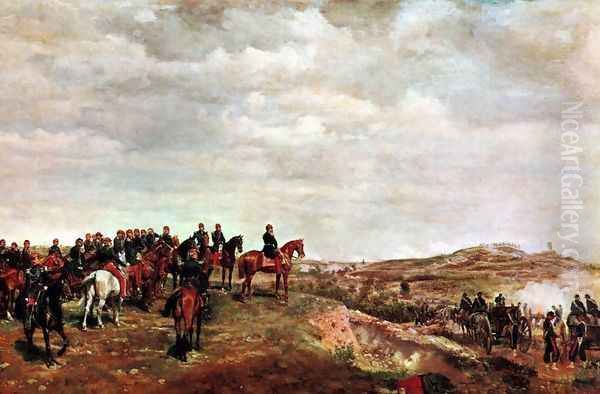 Campaign Oil Painting by Jean-Louis-Ernest Meissonier