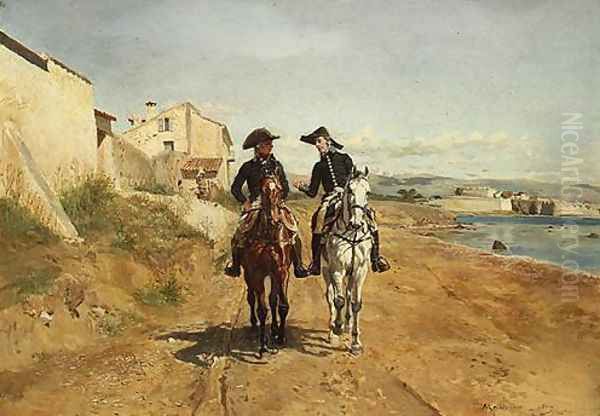 General Oil Painting by Jean-Louis-Ernest Meissonier