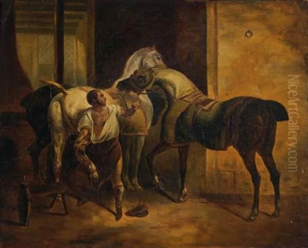 Le Marechal Anglais Oil Painting by Theodore Gericault