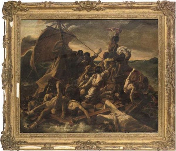 The Raft Of The Medusa Oil Painting by Theodore Gericault