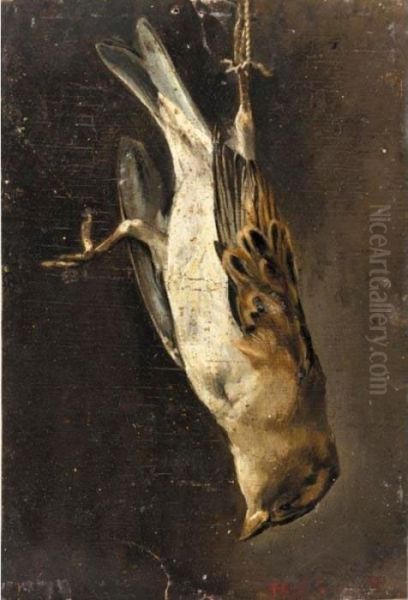 Nature Morte D'un Moineau Oil Painting by Theodore Gericault