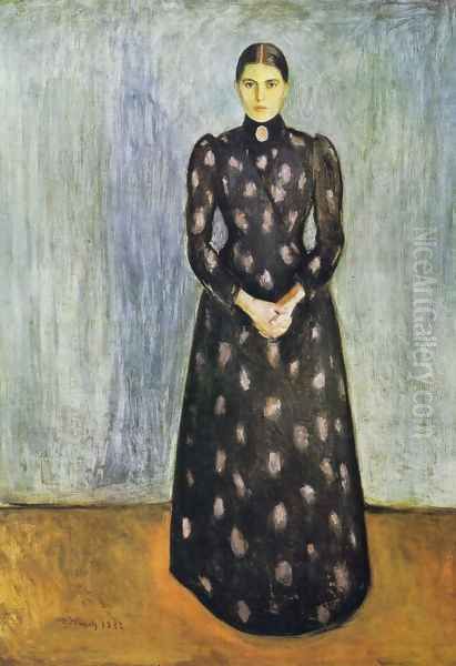 Sister Inger Oil Painting by Edvard Munch