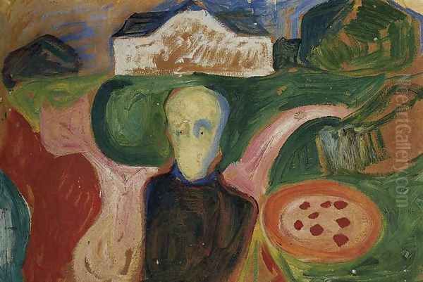 Symbolic Motif Oil Painting by Edvard Munch