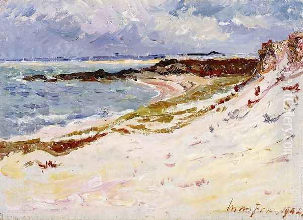 By the Sea I Oil Painting by Maxime Maufra