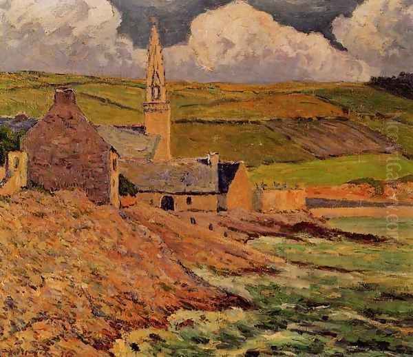 Saint Michel's Church Oil Painting by Maxime Maufra