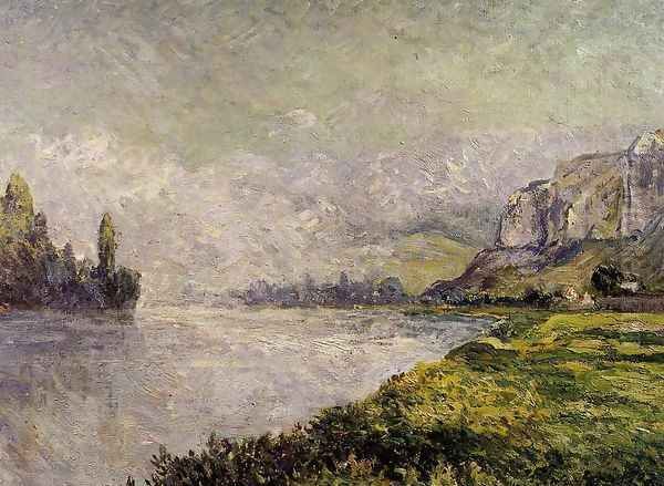 The Retreating Fog, Morning, Les Andelys Oil Painting by Maxime Maufra