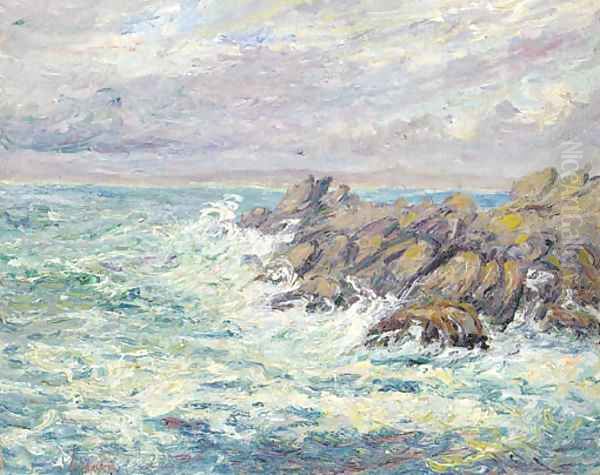 L'appel du large Oil Painting by Maxime Maufra