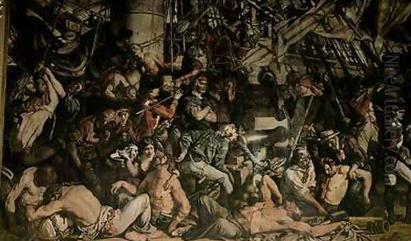 The Death of Nelson 2 Oil Painting by Daniel Maclise