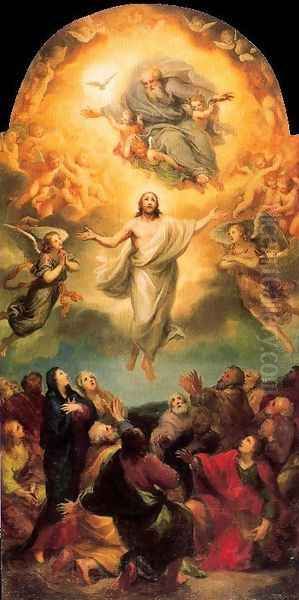 Ascension of Christ Oil Painting by Anton Raphael Mengs