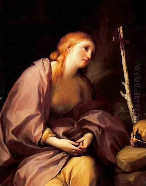 The penitent Magdalena Oil Painting by Anton Raphael Mengs