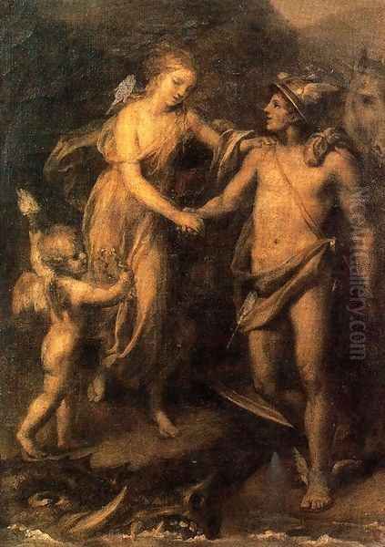 Perseus and Andromeda 2 Oil Painting by Anton Raphael Mengs