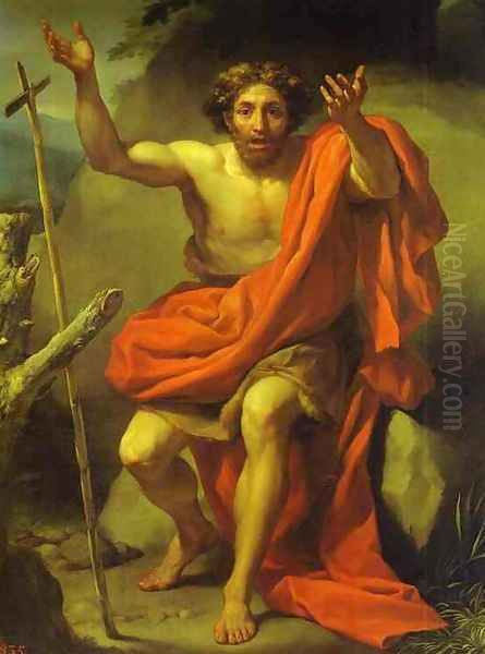 St. John the Baptist Oil Painting by Anton Raphael Mengs