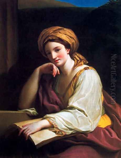 Sibyl Oil Painting by Anton Raphael Mengs