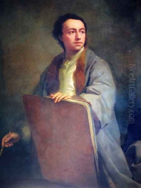 Self-portrait Oil Painting by Anton Raphael Mengs