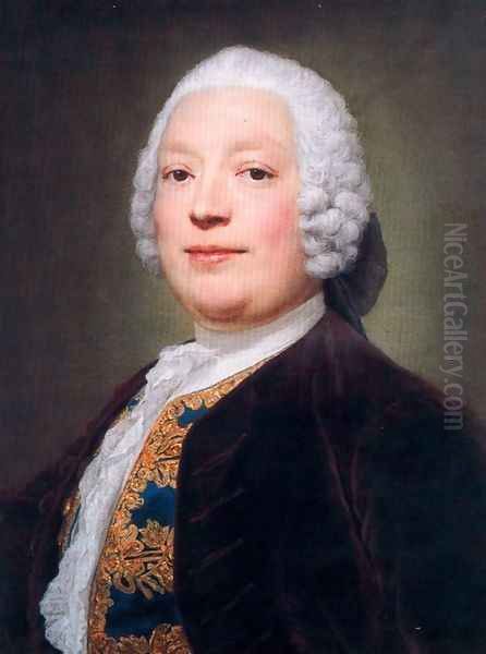 Domenico Annibali Oil Painting by Anton Raphael Mengs